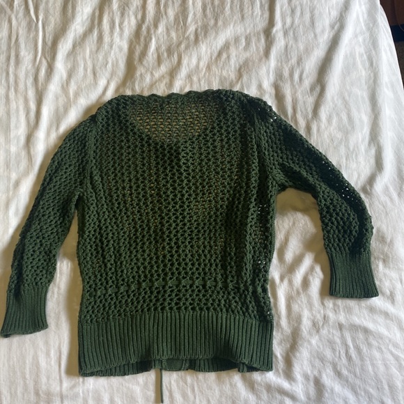 Banana Republic dark green cardigan size small - Picture 3 of 3